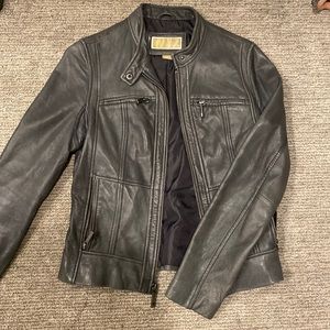 Michael Kors leather jacket